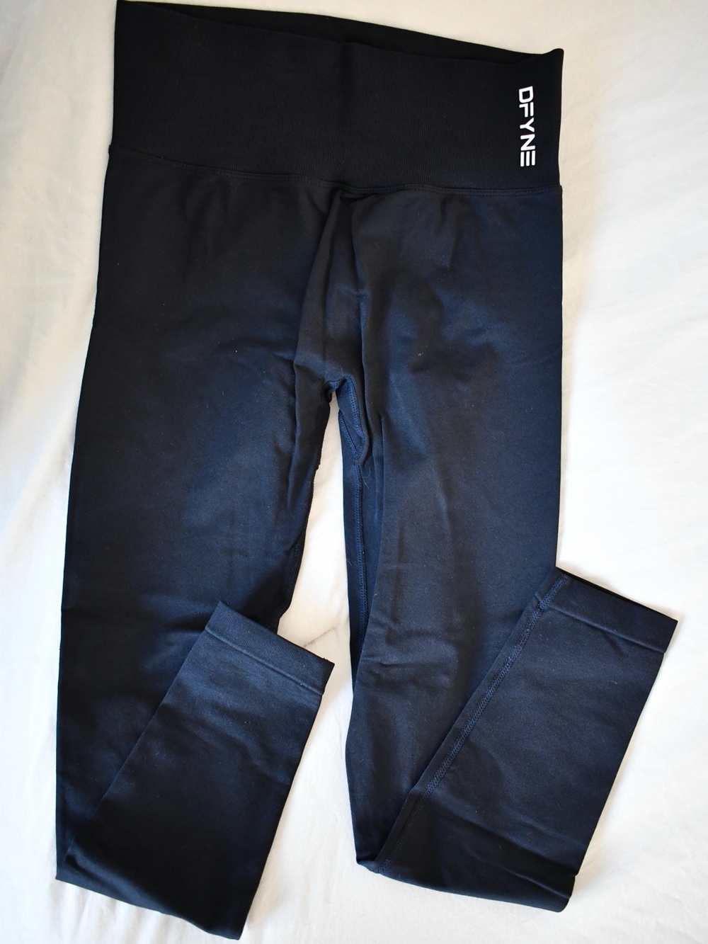 DFYNE Black Squat Proof Leggings